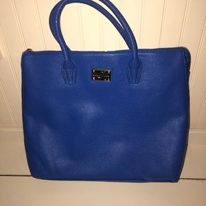 Blue Milan Wing Tote